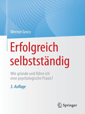 cover image of Erfolgreich selbstständig